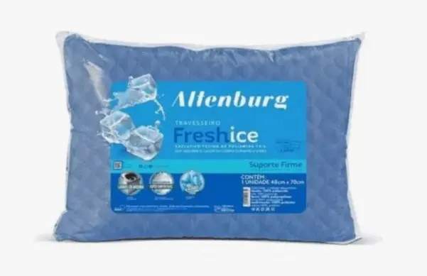 ALMOHADA ALTENBURG FRESH ICE 0,48 X 0,70 M