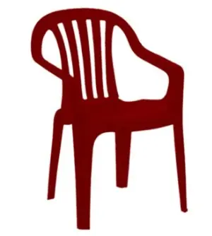 SILLA KING STANDART BORDO