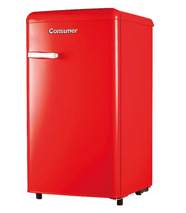 FRIGOBAR RETRO CONSUMER 120 LTS. ROJA