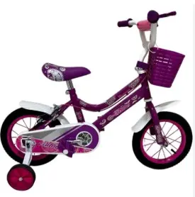 BICICLETA MILANO FIORENZA ARO 12 LILA 