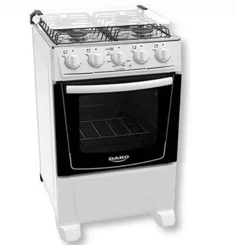 COCINA DAKO AMAZONAS 4 HORNALLAS BLANCA