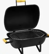 PARRILA TEXAS C/ TAPA PROTORK  NEGRO