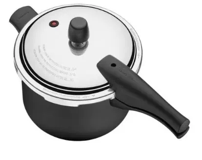 T205861 OLLA A PRESION VANC. GRIS TRAMONTINA 3L