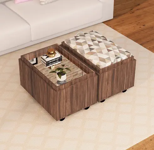 MESA CENTRO PUFF PU2053 TEC NOG ABBA