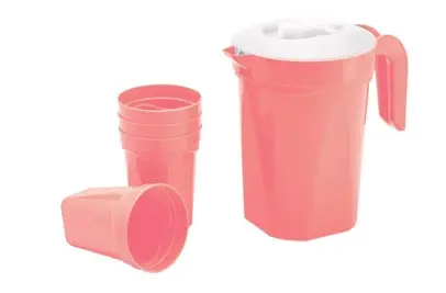 2445 PLASMONT JARRA TRANSP.C 4VASOS 244