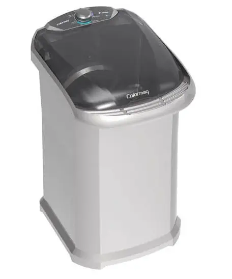 LAVARROPA COLORMAQ LCT 6 KG. GRIS