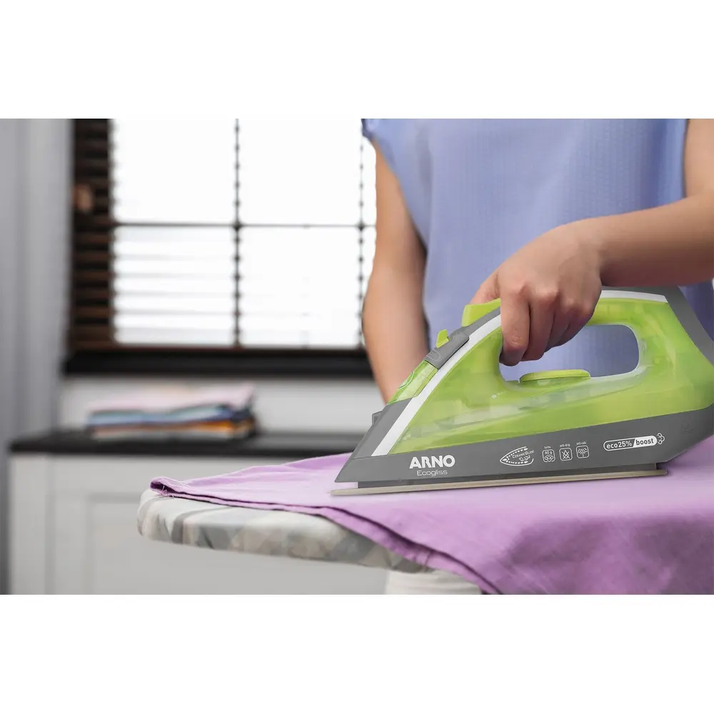 PLANCHA A VAPOR ARNO ECOGLISS MOD.FV1741B2 CERAMIC