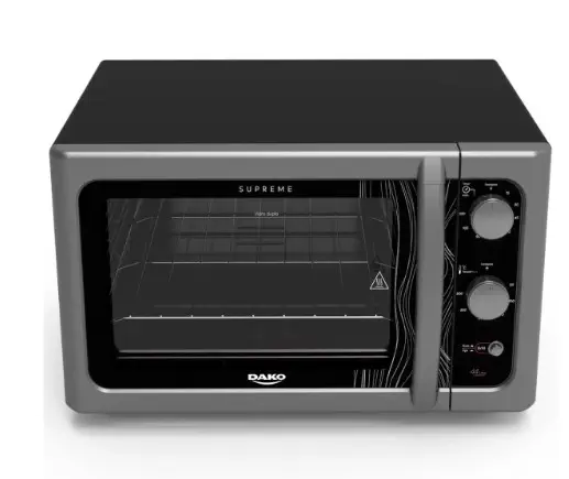 HORNO ELECTRICO DAKO SUPREME 44 LITROS TITANIUM