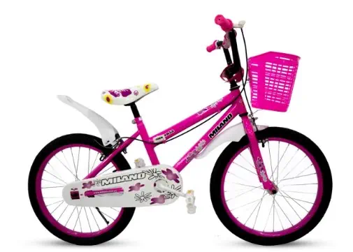 BICICLETA MILANO FIORENZA ARO 20 FUCSIA  