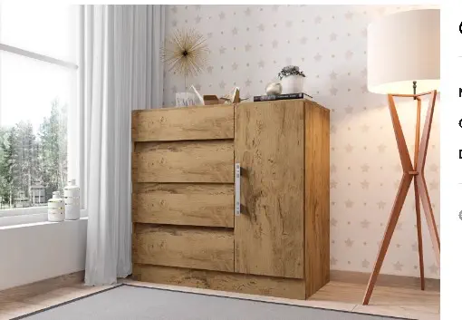 COMODA 8000 IMBUIA ARAPLAC