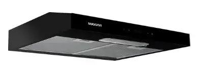 PURIFICADOR SLIM SUGGAR 80 CM 3 VEL. NEGRO