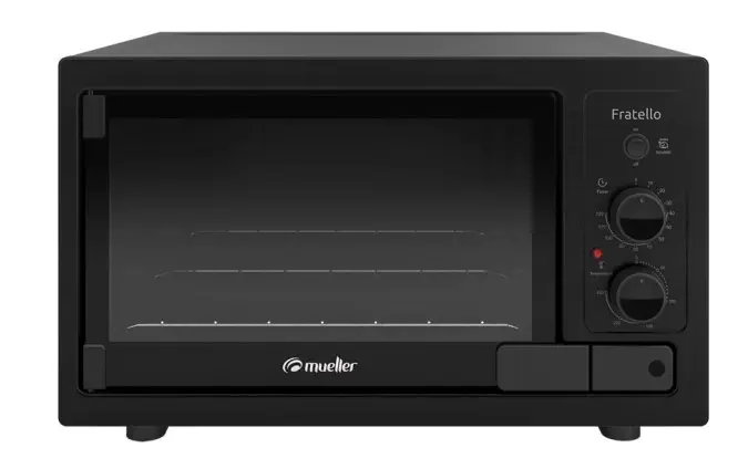 HORNO ELECTRICO MUELLER FRATELLO NEGRO