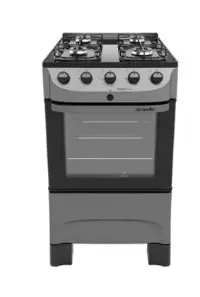 COCINA MUELLER FRATELLO 4 HORN. VETRO GRAFITO
