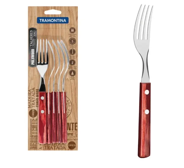 T211023 TENEDOR POLIWOOD TRAMONTINA X 6