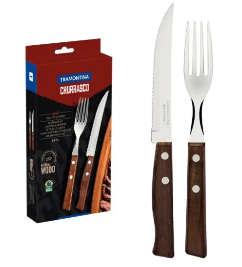 T22299N 059 JUEGO P/ ASADO TRAMONTINA 12 P