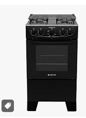 COCINA ATLAS 4 HORN C/ ENCENDIDO MONACO PLUS NEGRO