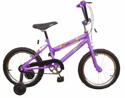 BICI. S. CHAMP BMX ARO 16 FLOWER LILA 