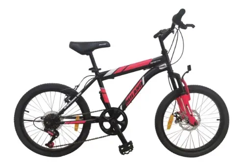BICICLETA MILANO SAETA ARO 20 SUSP SWING ROJO