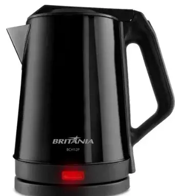 HERVIDORA ELÈCTRICA BRITANIA BCH12P 1,9 LTS NEGRO