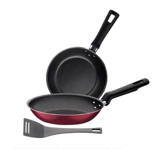 T20399F 781 KIT SARTEN TORETO ROJO TRAMONTINA