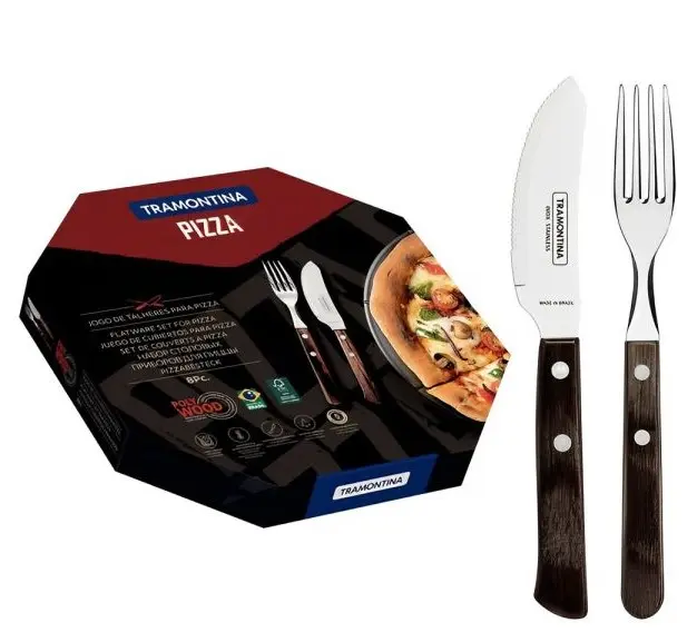 T29899 JUEGO DE CUBIERTO PARA PIZZA 8 PZS174