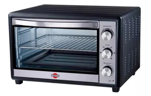 HORNO ELECTRICO TOKYO LISTO PLUS 56 LTS NEGRO