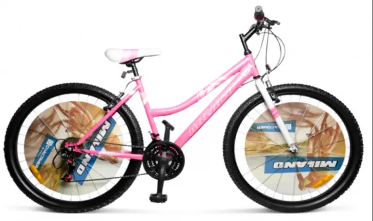 BICICLETA MILANO ACTION DAMA ARO 26 ROSADO
