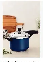 T205901 OLLA A PRESIÓN VANC TRAMONTINA AZUL 4.5 LT