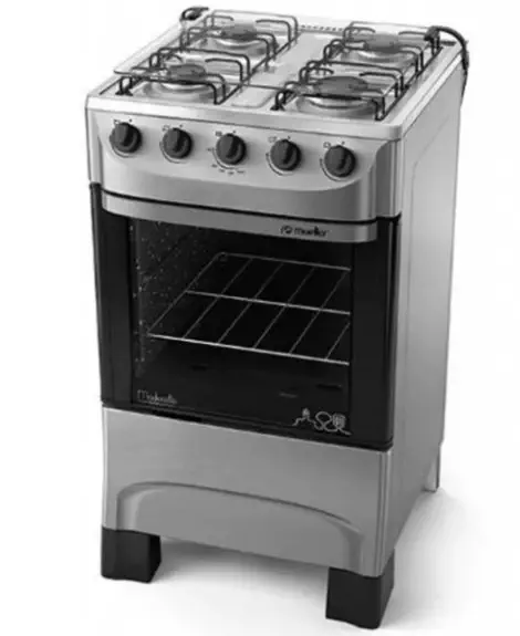 COCINA MUELLER MODERATTO 4 HORN. GRIS