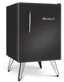 FRIGOBAR WHIRLPOOL VINTAGE 76 LTS FRIO HUMEDO NEGR