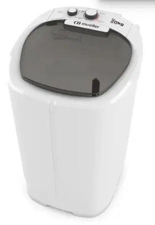 LAVARROPA MUELLER BIG 20.1 KG. BLANCO