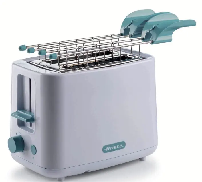 TOSTADORA ARIETE BLANCO/AZUL