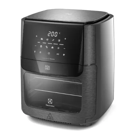 AIRFRYER ELECTROLUX 1700 W 12 LTS EAF90 GRIS OSCUR
