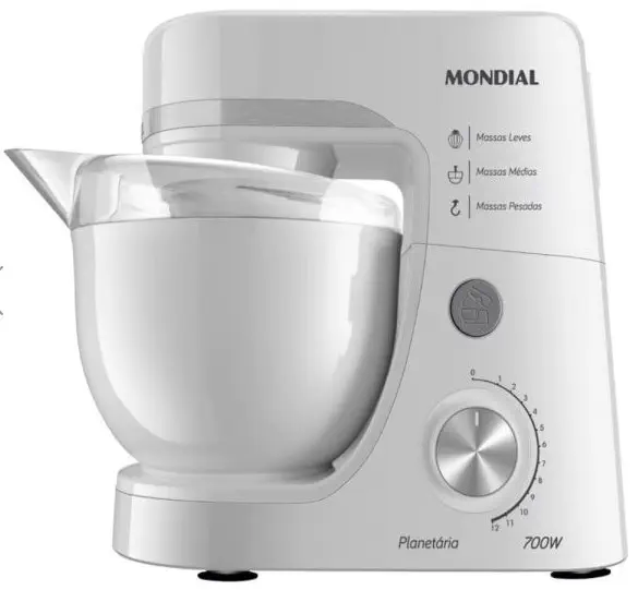 BATIDORA MONDIAL PLANETARIA BP-03-W 220 V
