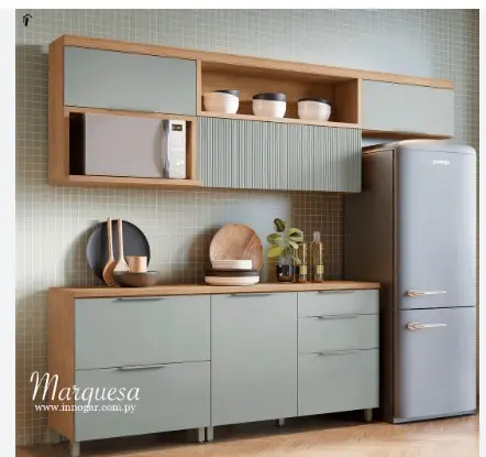 KIT COCINA MARQUESA NESHER NAT/VER