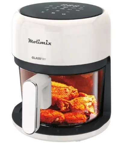 AIRFRY MOLIMIX 3.7 LTS GLASSFRY MAF-37