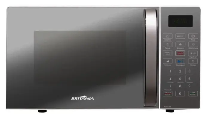 MICROONDAS BRITANIA PMO23 20 LTS ESPEJADO 220 V