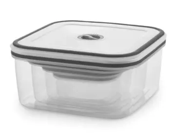 KIT POTES DE PLÁSTICO CUADRADO ELECTROLUX  4 PZS