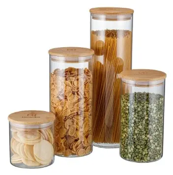KIT POTES DE VIDRIO ELECTROLUX C/ TAPA BAMBÙ