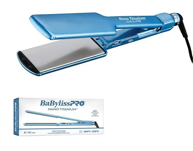 PLANCHITA BABYLISS PRO NANO TITANIUM 4093 AZUL  