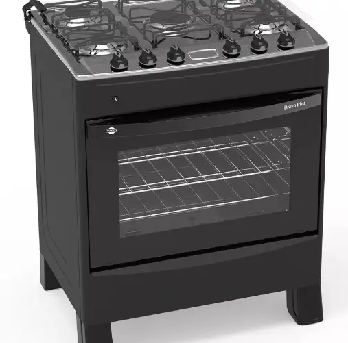 COCINA TOKYO BRAVO PLUS 5 HORN C/ ENCENDIDO NEGRA