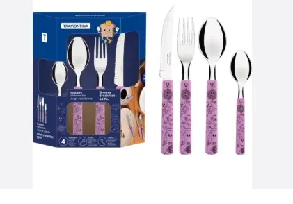 T29899Y JUEGO CUBIERTO TRAMONTINA BREAKF 16 PIEZAS