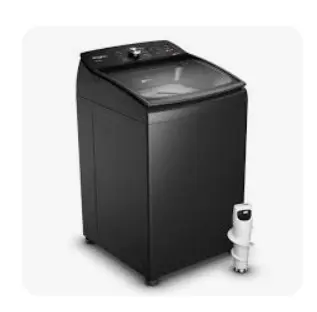 LAVARROPA WHIRLPOOL AUTOMÁTICA.16 KG C/SUP NEGRO