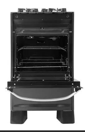 COCINA 4 HORNALLAS SUGGAR MASTER GRILL NEGRO