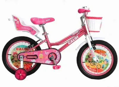 BICICLETA CALOI TOTICA ARO 16 FUCSIA