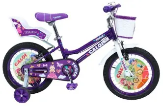 BICICLETA CALOI TOTICA ARO 16 LILA