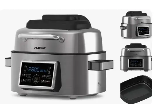AIRFRYER PEABODY CON GRILL