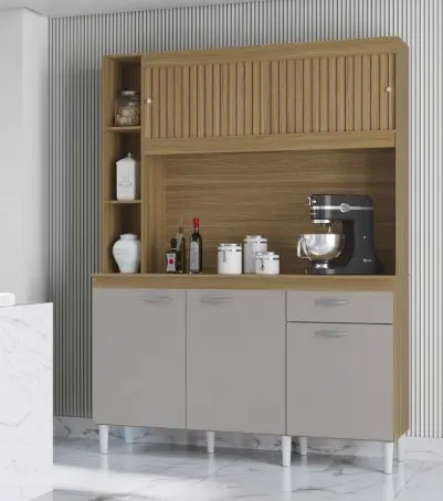KIT DE COCINA DUDA 140 5 PUERTAS MOVELMAX