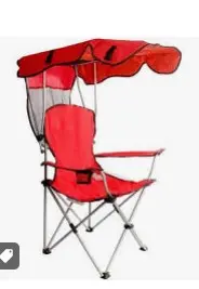 SILLA CAMPING C/ TOLDO LEVEL SURF