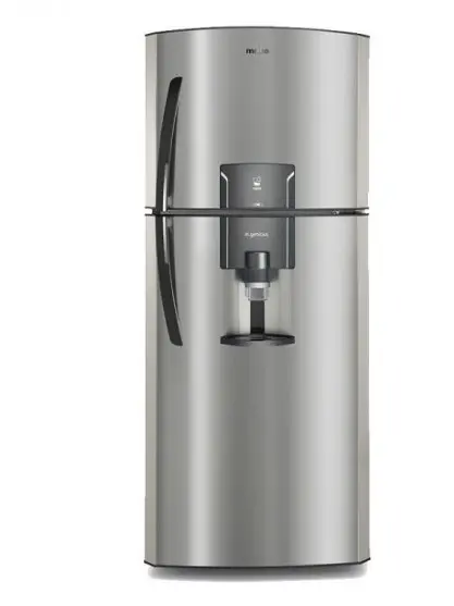 HELADERA MABE 2 PUERTAS 400 LTS INOX